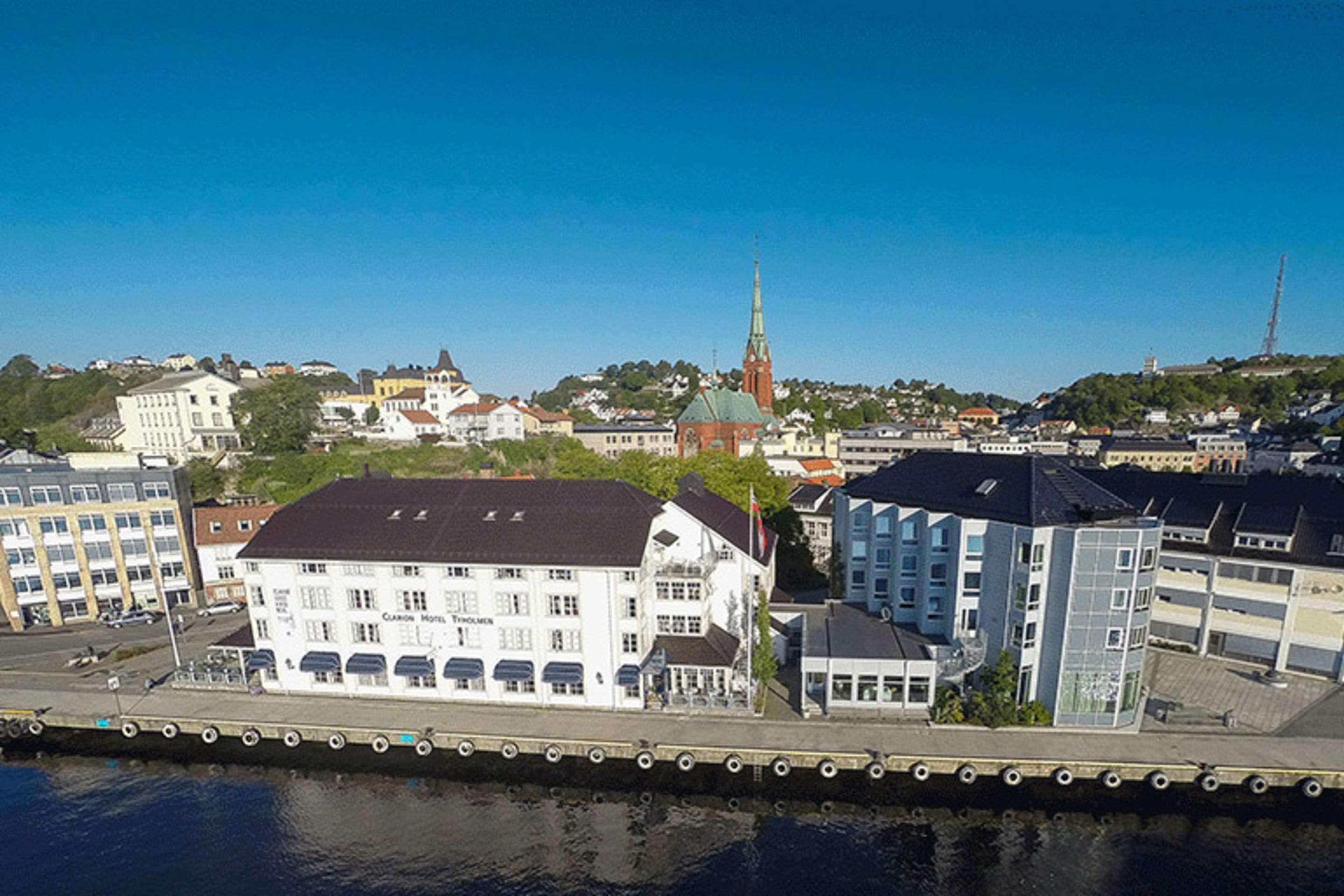 Clarion Hotel Tyholmen Arendal Esterno foto